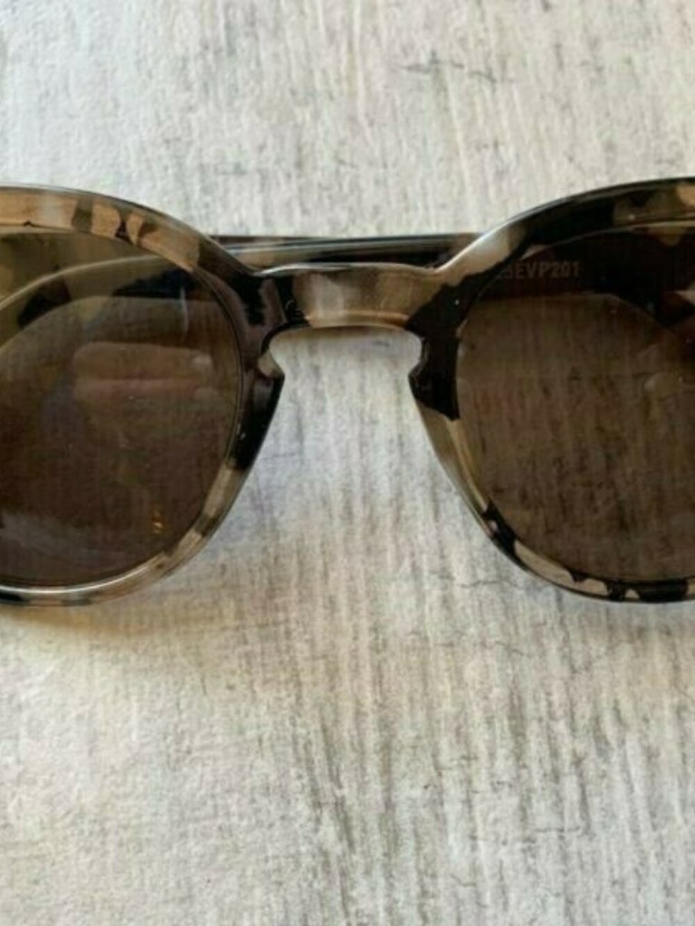 EVAN PICONE Summer Sunglasses Round Fashion Tortoise Brown Frames NEW Brown Lens